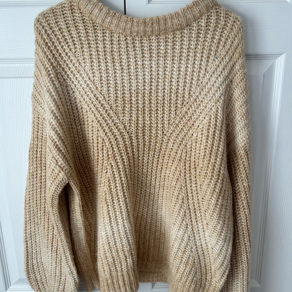 a new day Beige Knit Sweater